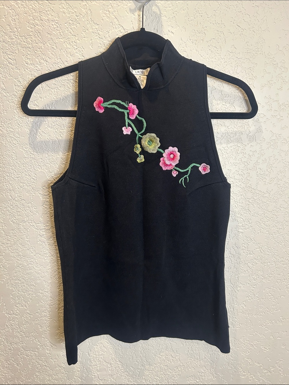 Vintage Cache Set Floral Embroidery